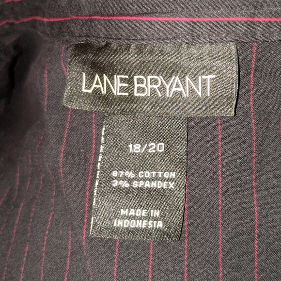 Lane Bryant Ruffle Button up Blouse - Picture 5 of 5